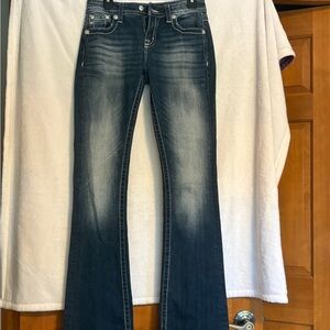 Miss Me Dark Blue Flared Jeans